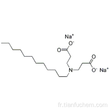 Bêta-Alanine, N- (2-carboxyéthyl) -N-dodécyl-, sel monosodique CAS 14960-06-6